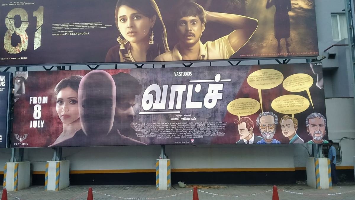 Outdoor film campaign in Chennai